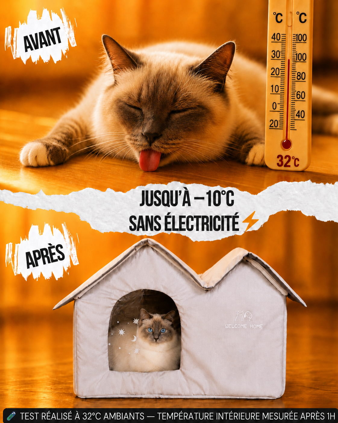 COOLHOUSE – ABRI ANTI-CHALEUR SANS ÉLECTRICITÉ